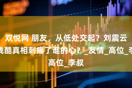 双悦网 朋友，从低处交起？刘震云的残酷真相刺痛了谁的心？_友情_高位_李叔