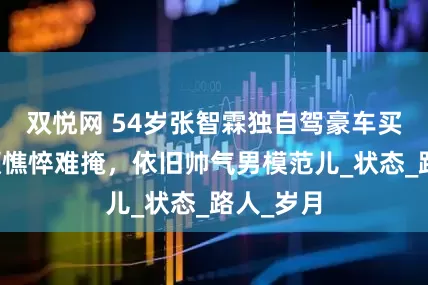 双悦网 54岁张智霖独自驾豪车买水，素颜憔悴难掩，依旧帅气男模范儿_状态_路人_岁月